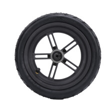 Long Service Life Pneumatic Wheel For Scooters, Anti Skid Excellent Grip Tire With Hollow Design Shock Absorption And Even Pressure Distribution,