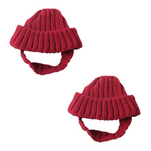 (1 Pack)Pet Knit Hat - Soft Cap for Small Dogs & Cats,-ZR 2