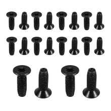 Boulons à Vis Torx pour CJ YJ LJ TJ 1976-2006, Remplacement pour Portes, Pare-Brise, Arceau de SéCurité, Hayon, 20 PièCes