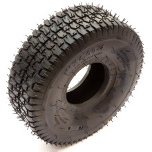 Tyre 11x4.00-4 Ride On Lawn Mower 4 Ply Grass Safe Turf Tread Tubeless