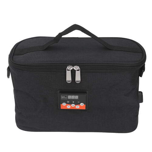 Compact12V USB Powered Lunch Box Heater With Touch Screen Adjustable Heat Setting For Mobile Workers Campers And Commuters 1