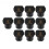 10Pcs for  A1  Silicone Socks, Hotend Protective Cover, Insulation Case for Enhanced 3D Printer Performance 1