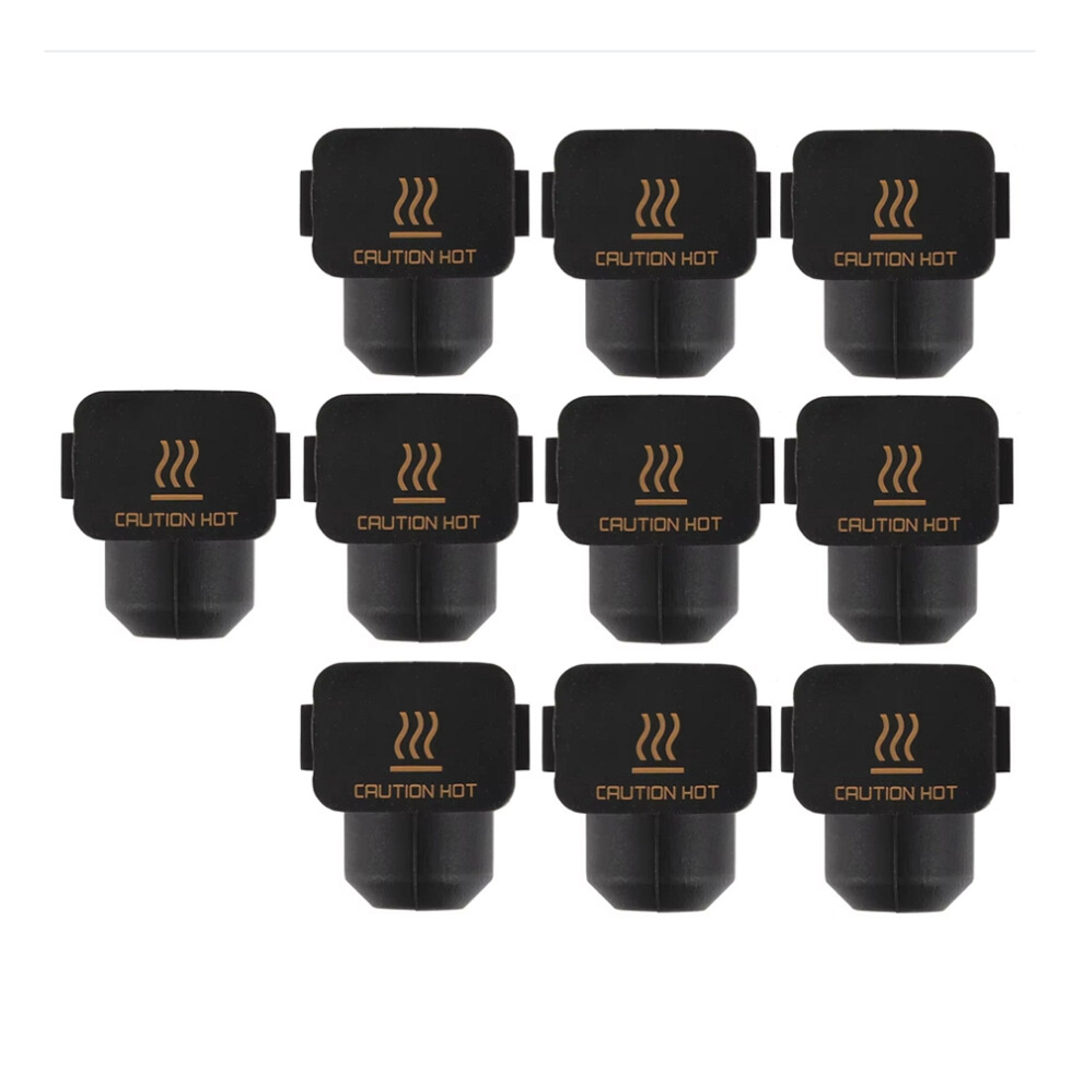 10Pcs For A1 Silicone Socks, Hotend Protective Cover, Insulation Case For Enhanced 3D Printer Performance 4712184136289