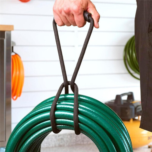5pcs Storage Strap Heavy-Duty Hook and Loop Cord Carrying Strap,and Organizer with Handle for Pool Garden Hoses Cables 2