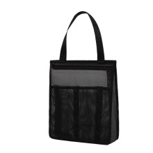 Bolsa de Ducha de Malla Portátil, Bolsa de Ducha para Baño, Bolsa de Red de Playa para Gimnasio, Viajes, Campamentos.