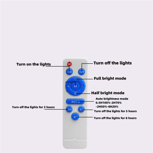 3.2V 3.7V Solar Street Light Control Panel Circuit Board with Remote Control Solar Street Light Driver Board 2