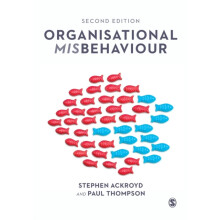 Organisational Misbehaviour by Paul Thompson Paperback Book