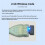USB Wireless Volume Control Knob External Media Adjustment Controller with RGB Light for Android System PC Multimedia 3