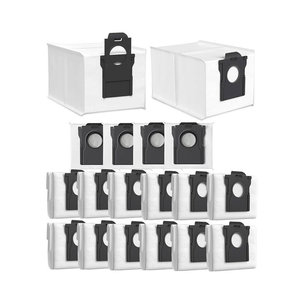18Pcs Replacement Dust Bags For X40 Ultra/X30 Ultra/L40 Ultra/L10s Pro Ultra/L10s Ultra Gen2 Vacuum Cleaner Parts 4713180590709
