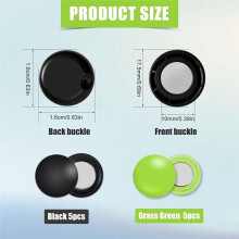 10 Pairs Magnetic Race Bib Clips, Race Number Buckle Running Bib Magnets Pins Holder