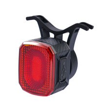 Feu Arrière de Vélo Intelligent à LED pour Vélo de Route, Feu de Sécurité pour Vélo, Accessoires pour Éclairage Arrière de Vélo