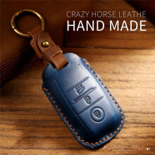 PU 3 Button Car Remote Key Case Cover for Sportage Cerato Optima K3 K4 K5 Rio Picanto Soul Sorento Sedona