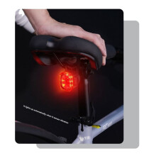 Brake Bicycle Rear Light Road Bike LED Taillight Cycling Safety Lamp Bike Rear Light Accessories