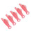 Plastic Automatic Needle Threaders Compact Tool Smooth-Pink 1