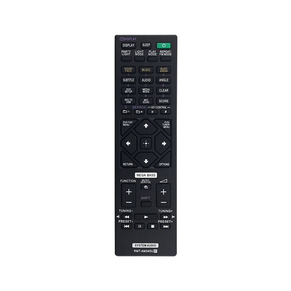 Replace Rmt-Am340u Remote Control For Mhc-V02 Mhc-V11 Mhc-V77w Mhc-V90w Sa-V90w Mhc-V90dw Home Audio Stereo System 6031959842612