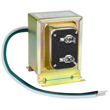 24-Volt AC 40VA Türklingeltransformator, für Kabelgebundene Ring-Videotürklingel und Thermostate, Festverdrahtete Stromversorgung für Türklingel