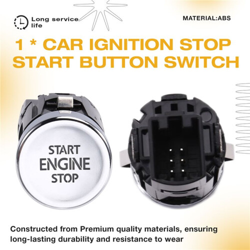Car Ignition Stop Start Button  Engine Start  One Button Start  3CG959839 for  Teramont 2017 2019 2