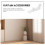 8pcs Vertical Blind Valance Clips Replacement for Blackout Curtains Pom Material Easy Install Home Office Use 5