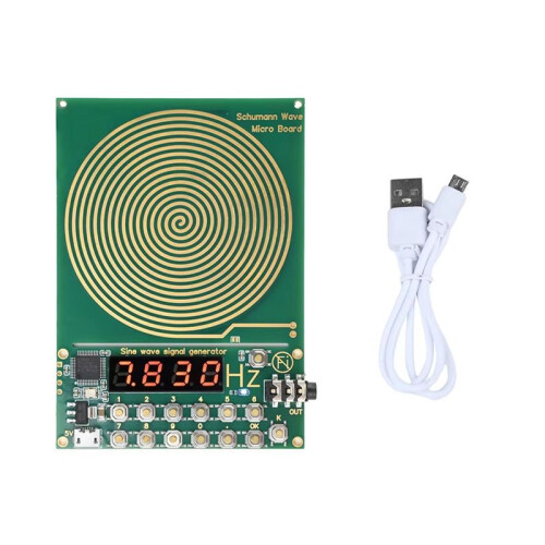 DC5V Micro-USB 0.01Hz-99999Hz Adjustable Frequency 7.83HZ Schumann Wave Generator Sine Wave Generator Without Shell 2