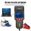 KONNWEI KW700 12V 24V Battery Tester 10-2000CCA with Printer Cranking Charging Test Tools Battery Test Diagnostic Tool 4