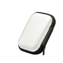 Protable Storage Bag for MIYOO /R36S/R35S/RGB20S/XU10 for ANBERNIC RG35XX/RG35XX Hard EVA Case White