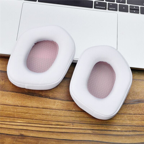 Replacement EarPads for  G733 Headphones Comfortable Ear Cushions for Enhanced Audio Experience White 1