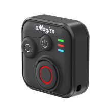 AMAGISN Wireless Remote Control for X5/X4/Ace Pro 2/ Hero 13/12/10 with Wrist Strap for Sport Camera