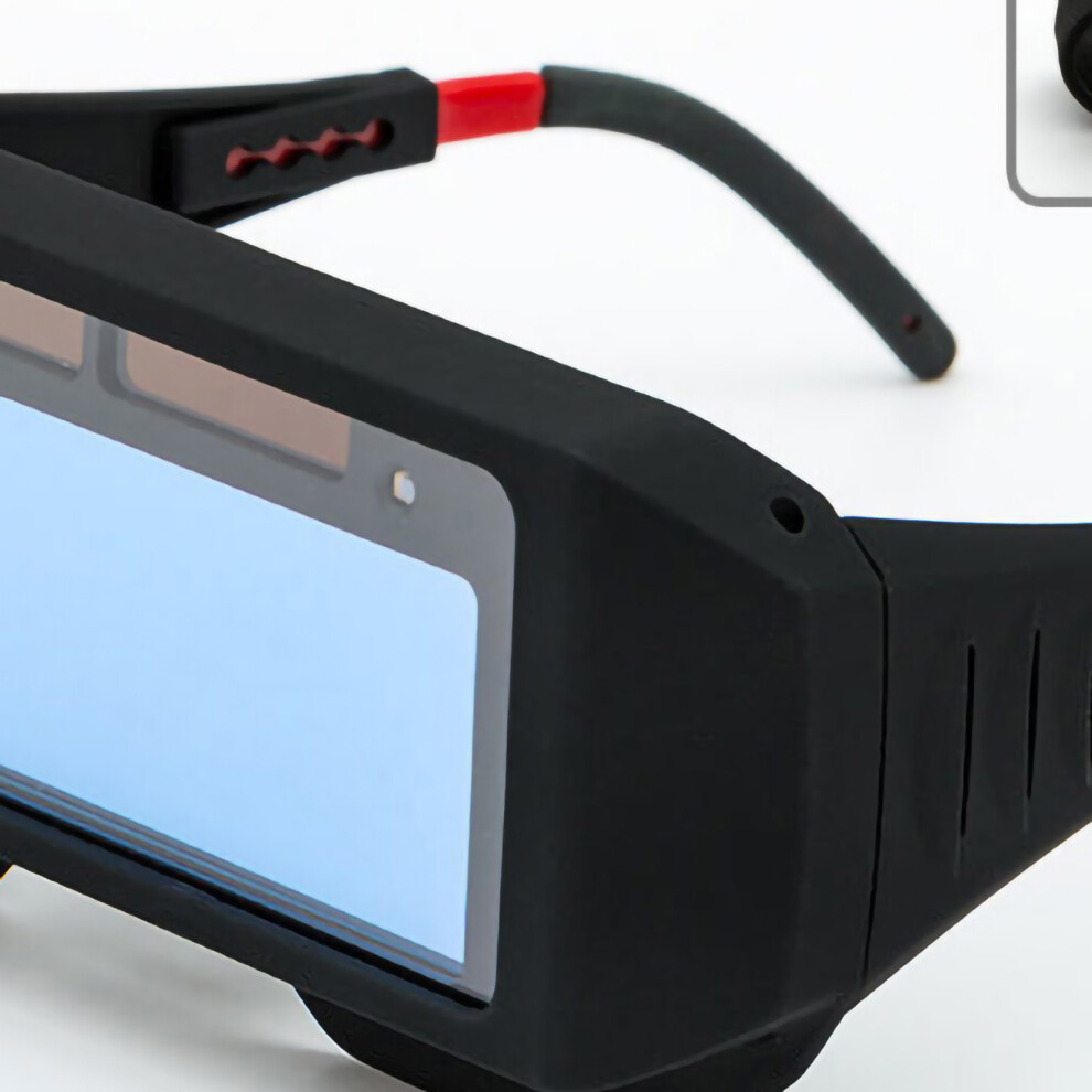Automatic Dimming Welding Safety Glasses, Pp Plastic, Clear View 8741373621028
