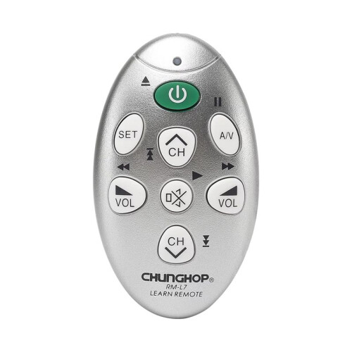 CHUNGHOP RM-L7  Universal Infrared Learning Remote Control Use for TV/SAT/DVD/CBL/DVB-T Copy Function Replacement