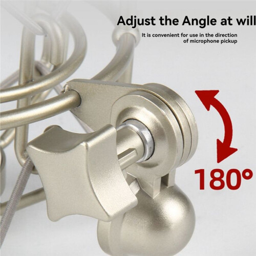 U-87 Microphone Shock Mount Compatible with U-87 AI Noise Reduction Studio Recording Accessory 2