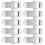 10Pcs Stainless Steel Spring Loaded Toggle Latch Hasp Lock Rustproof for Toolboxes and Chests 1