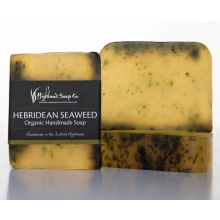 Highland Soap Co Scottish Hebridean Seaweed Organic Handmade Soap Bar