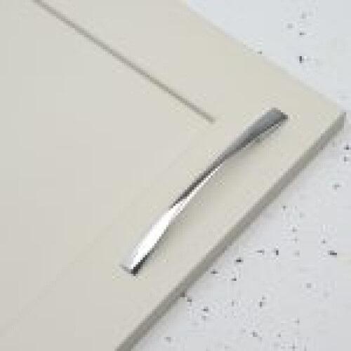 (128mm Handle) Polished Chrome Handle 128mm 160mm Silver Bar Pull