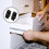 10pcs ABS Plastic Cabinet Door Latch Concealed Mount Lock Easy Install SpaceSaving for Home Office 4