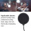 Professional Double Layer Microphone Pop Filter with 360 Gooseneck Clamp for Studio Recording 2