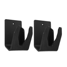 Suporte para Leitor de Código de Barras, 2 Peças (Preto 9.00X8.00X6.80CM), Suporte Universal para Parede
