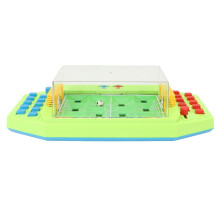 Tabletop Soccer Game Set for Kids 2 Player Bouncing Football Green