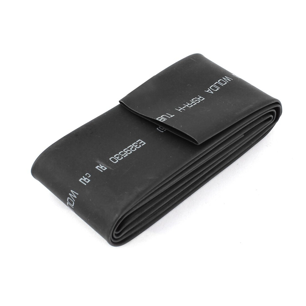 35Mm 2:1 Heat Shrink Tubing Black Polyolefin 1M Flame Retardant Sleeve For Secure Wire Insulation 9771547227328