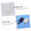 4pcs Push to Open Cabinet Latch with Invisible Spring Lock for Kitchen Cupboards and Wardrobe 2