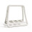 Support de stockage de support d'ordinateur portable de-Blanc 1