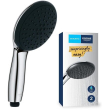 Chuveiro - GROHE Vitalio Start 110 27946001 - 2 jatos (Chuva/Estimulante) - Economia de água - Processo anti-calcário - Cromado
