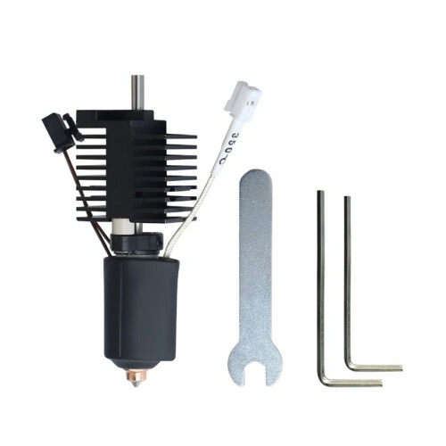 For    Ceramic Heating Block Hotend Kit High Temperature Resistance and with High Flow 0.4mm Nozzle