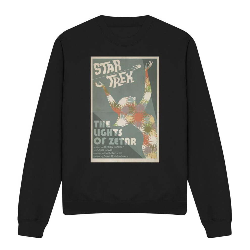 Star Trek (L, ) Unisex Adult The Original Series Episode 73 Sweatshirt Black