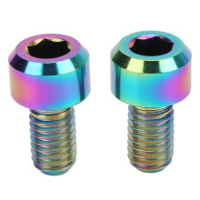 Durable Construction Titanium Alloy Hex Screw Corrosion Resistance Anti Corrosion Socket Cap For Cycling Enthusiasts And DIY Builders