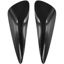 (As show, One size) Carbon Fiber Fuel Tank Protective Cover for CBR650R CB650R 2019-2023 Motorcycle Shell Decoration Sliding Cover
