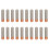 MIG Welding Gun Tips 20-Pack, .035" Ø0.9mm Non-Stick Coated Tips for Enhanced Performance 1