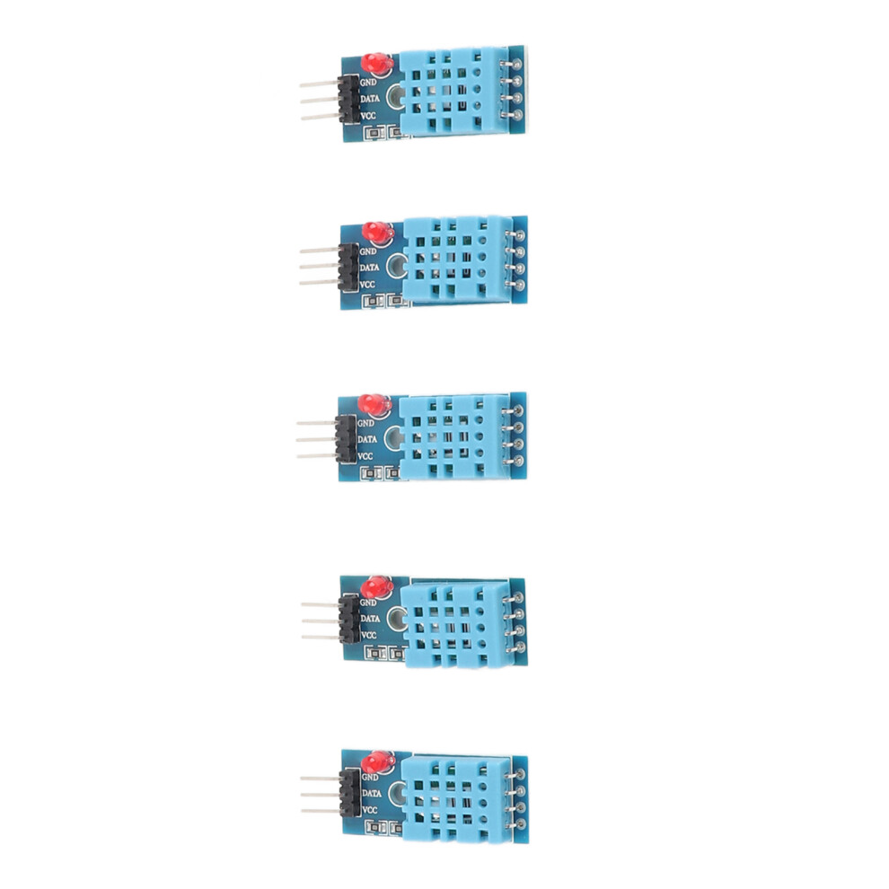5Pcs Digital Temperature Humidity Sensors, Range -20-60/5-95%Rh 5031390270532