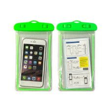Capa impermeável para celular com classificação IPX8, bolsa estanque subaquática, trava fácil, resistente, protetora para celular iPhone e