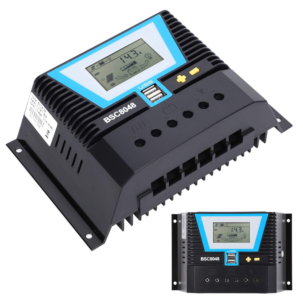 80A Mppt Solar Charge Controller 12V48v With Automatic Voltage Detection And Multibattery Compatibility 9169991250236