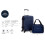 Wrangler Wrangler 2 PC Set, Navy Blue 2
